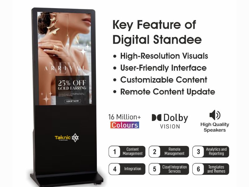 DIGITAL STANDEE L SHAPE