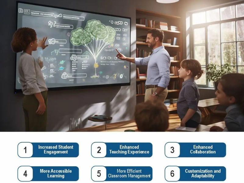 SMART INETRACTIVE DIGITAL LEARNING MONITOR WITHOUT CAMERA