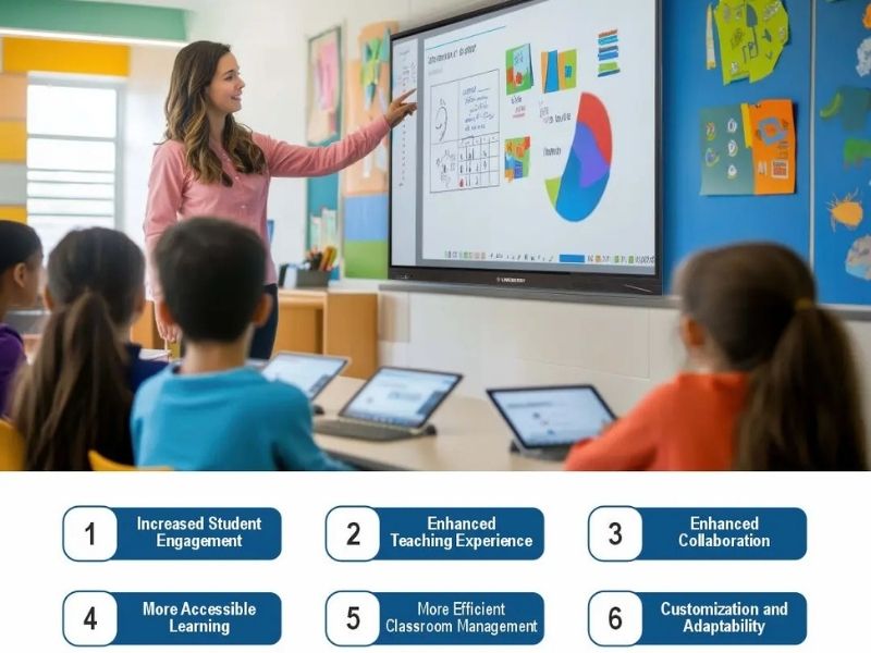 SMART INETRACTIVE DIGITAL LEARNING MONITOR WITHOUT CAMERA